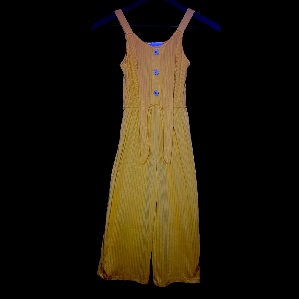 beautiful Yellow girls jumpsuit by jenna and jessie